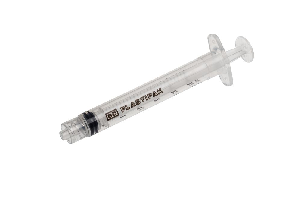 BD Plastipak™ Spritzen mit Luer-/ Luer-Lok-Ansatz 3 ml, LL, zentr. unterteilt 0.1 ml - 200 Stück
