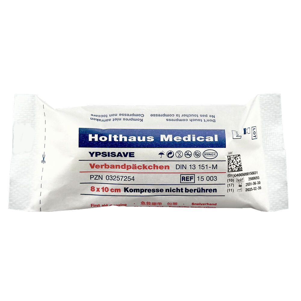 Holthaus YPSISAVE Verbandpäckchen 8 x 10 cm - 70 Stück