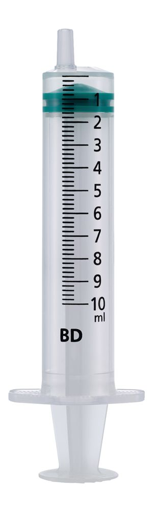 BD Emerald™ Spritzen mit Luer-Ansatz 10ml, exzentrisch, unterteilt in 0.2ml - 100 Stück 
