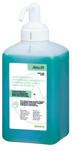 Saraya Alsoft Schaumseife Alsoft G grüner Apfel - 1 Liter