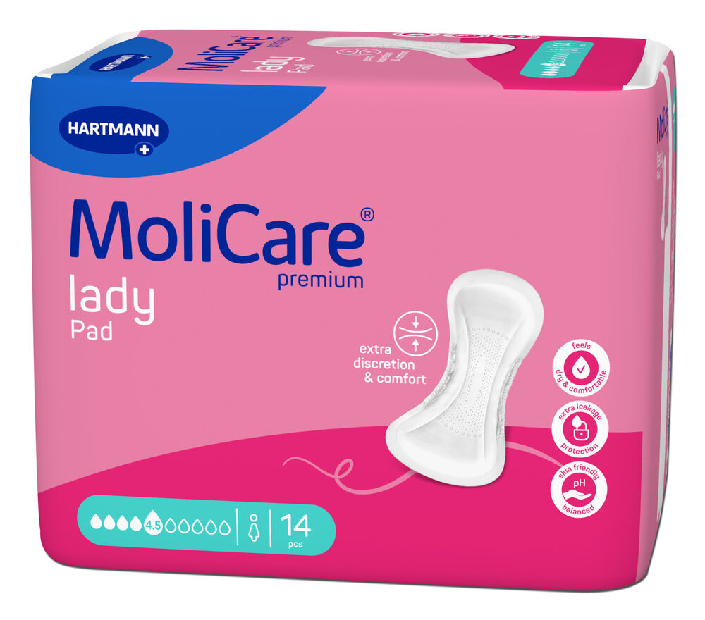 Hartmann MoliCare® Premium lady pad Einlagen 4,5 Tropfen - 14 Stück