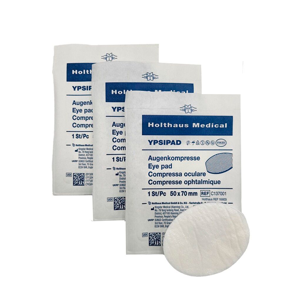 Holthaus Medical YPSIPAD Augenkompresse 5 x 7 cm - 250 Stück