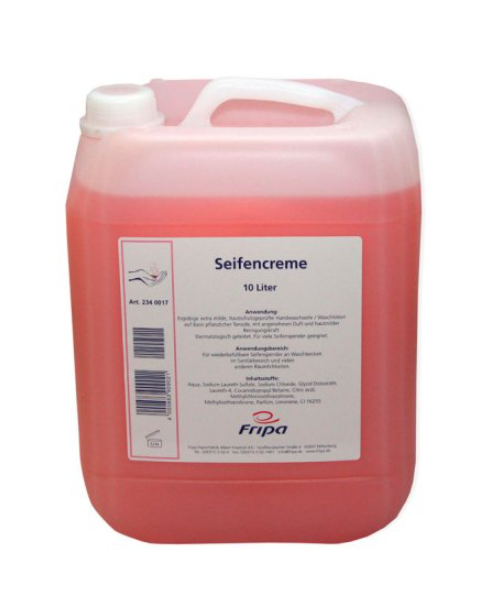Fripa Seifencreme Standard - 10 Liter Kanister