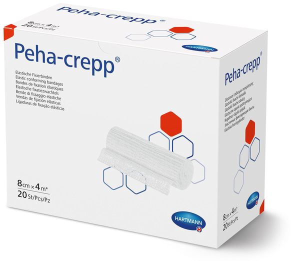 Peha Crepp Hartmann, 8 cm x 4 m, 20 Stück