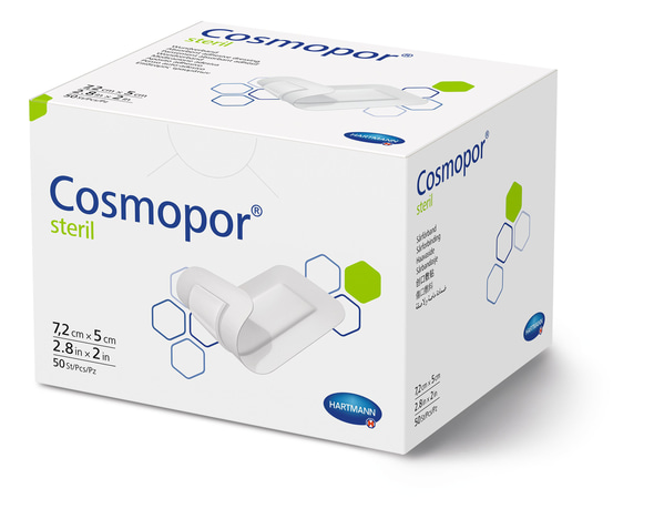 Hartmann Cosmopor® steril Wundverband - 7,2 x 5 cm - 50 Stück