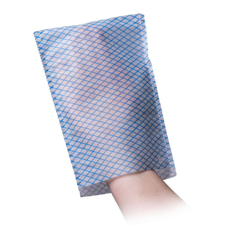 AMPri Eco-Plus Einweg-Waschhandschuhe - 15 x 22 cm - 100 Stück