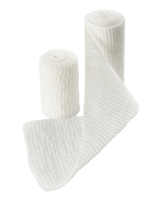 miro-mull A - elastische Mullbinde gekreppt - 4 cm x 4 m - 20 Stück