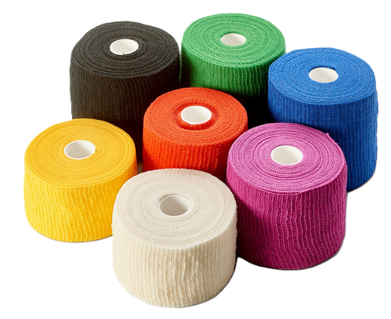 miro-haft krepp - Kohäsive, elastische Fixierbinde - 6 cm x 20m - blau - 1 Stück