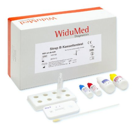 WiduMed Strep Kassettentest Strep B - 20 Stück