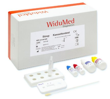 WiduMed Strep Kassettentest Strep A - 20 Stück