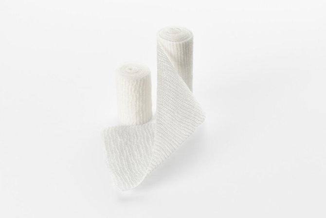 COM-TEX Mullbinden gekreppt 4 m x 10 cm, 100 Stück