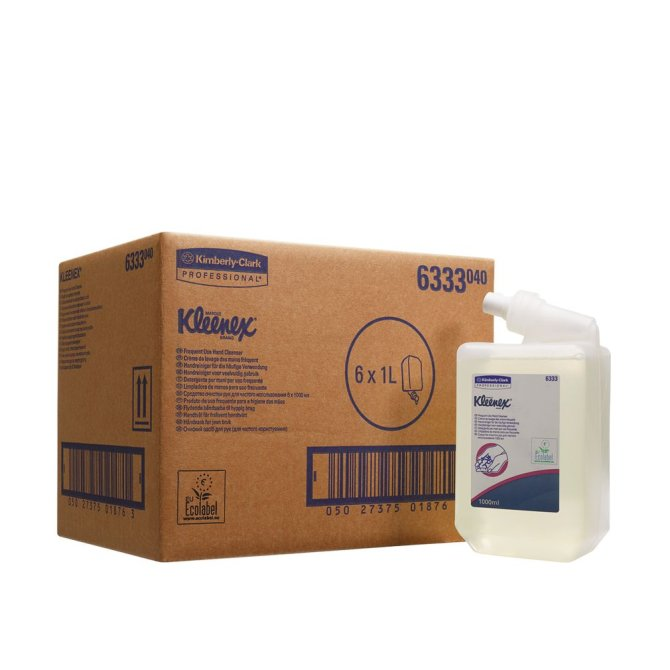 KLEENEX® Sanfte Waschlotion - 1 Liter - 6 Stück