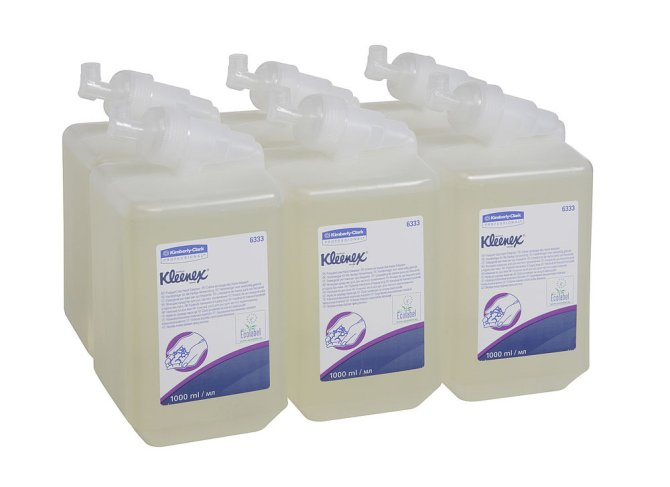 KLEENEX® Sanfte Waschlotion - 1 Liter - 6 Stück