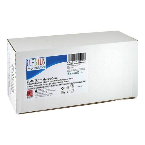 ELASTUS® HydroCool Bandage 6 cm - 10 Stück