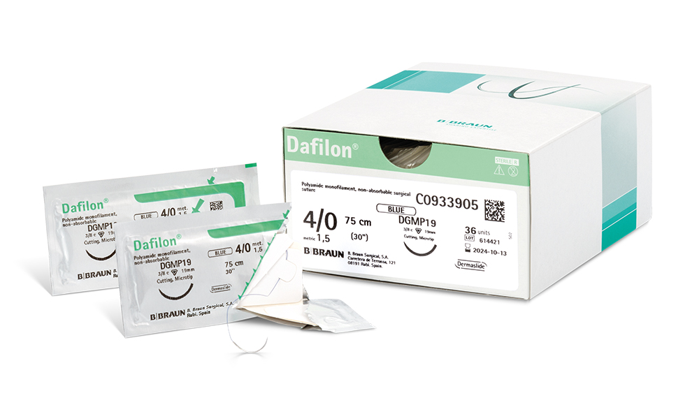 Dafilon blau - 6/0 - metric 0.7 - 45cm - DSMP11 - C0936022