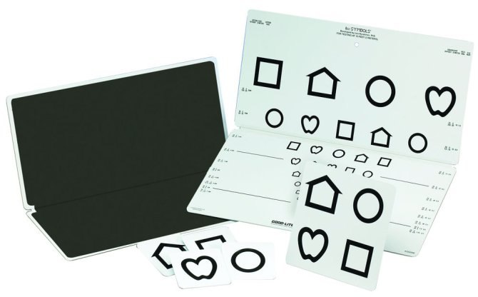 LEA Symbole Falttafel