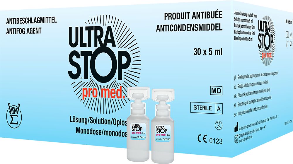 Ultra Stop Pro Med Monodose - Monodose, 5 ml ohne Applikations-Pads, steril - 30 Stück