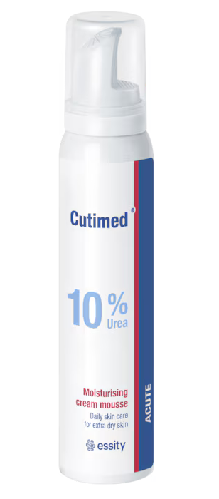 essity Cutimed ACUTE Cremeschaum Cremeschaum mit 10 % Urea - 125 ml - 1 Dose