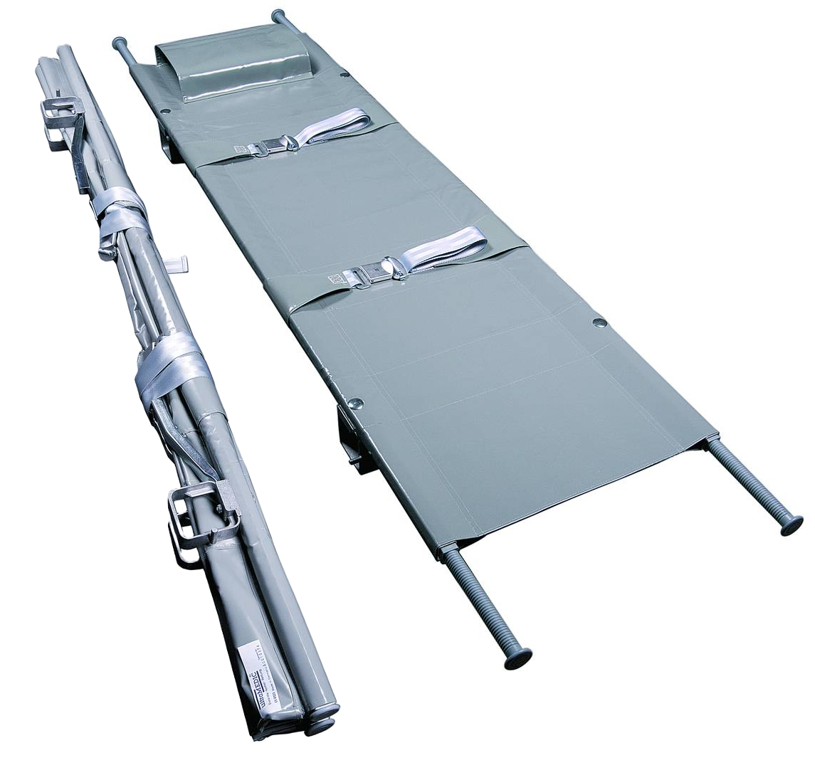 ultraMEDIC Krankentrage ultraSTRETCHER 0350 mit 2 Gleitfüßen, 2 Rollenfüßen - 1 Stück