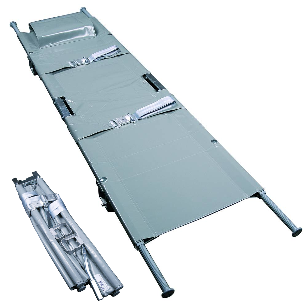 ultraMEDIC Krankentrage ultraSTRETCHER 0710 mit 2 Gleitfüßen, 2 Rollenfüßen - 1 Stück