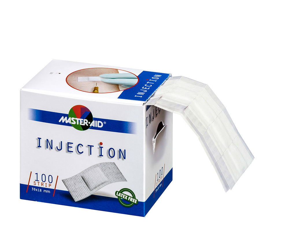 Trusetal INJECTION color Injektionspflaster von der Rolle - weiß - 100 Stück