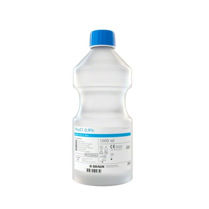 Kochsalz-Spüllösung 0,9% 6 x 1000 ml Kunststoff-Flasche