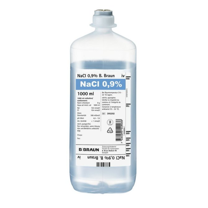 B. Braun Isotone Kochsalzlösung 0,9% Ecoflac® plus 10 x 1000 ml