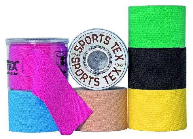 SPORTS-TEX Kinesio-Tape 5 m x 5 cm, türkis , 1 ST