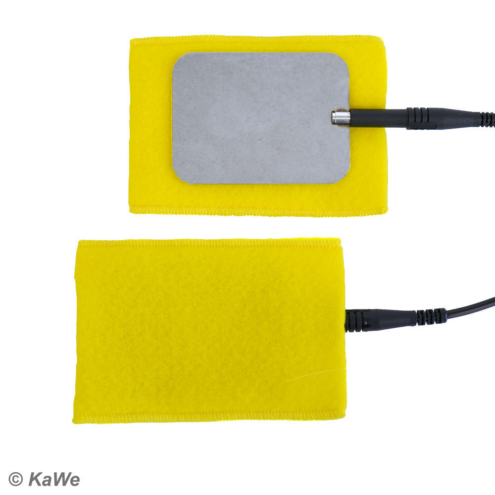 Flächenelektroden zum KaWe Ionthophoresegerät SwiSto3 - 8 x 6 cm Elektrode -1 Paar