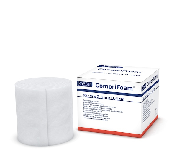 essity CompriFoam® Schaumstoffbinde - 2,5 m x 10 cm x 0,3 cm - 1 Stück