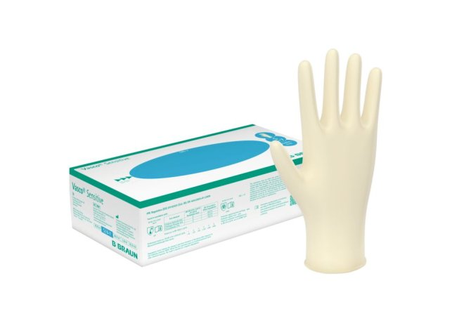 Vasco Sensitive Latex, Untersuchungshandschuhe, puderfrei, Gr. XL