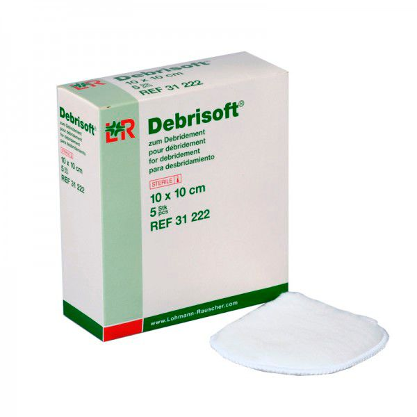 Lohmann & Rauscher Debrisoft® Pad Kompresse - 5 Stück