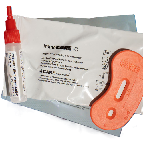 immoCARE-C Schnelltest für Hämoglobin - 20 Stück