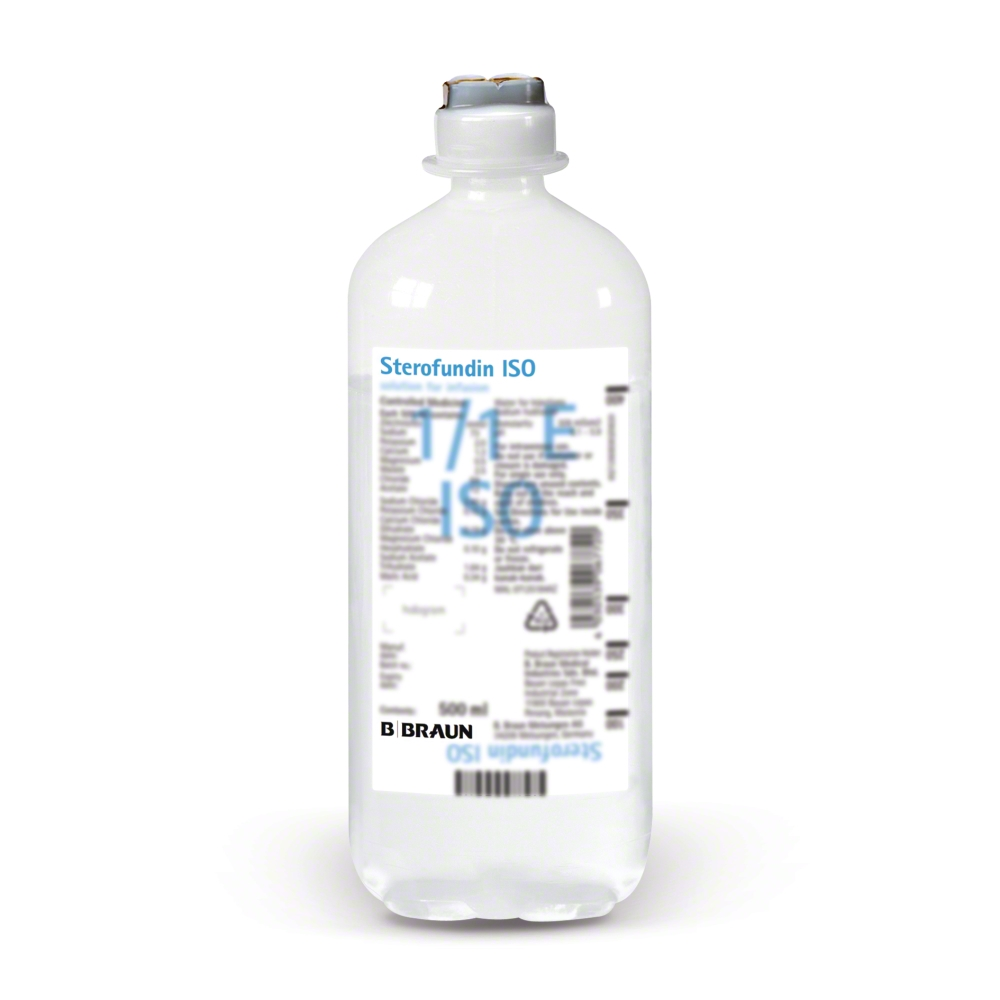 B.Braun lactatfreie Vollelektrolytlösung Sterofundin® ISO 10 x 1000 ml