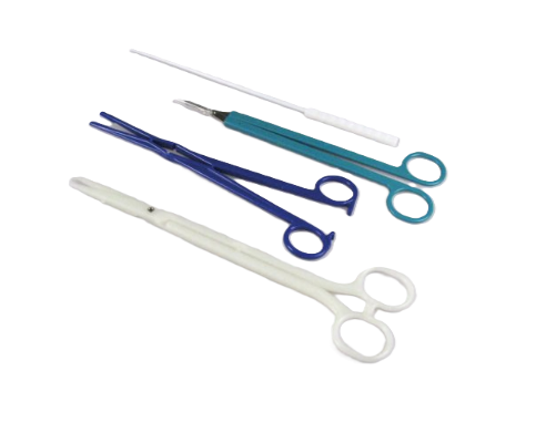 OP Set IUD-S Kit Einmal-Instrumenten-Set für Gynäkologen - 15 Sets