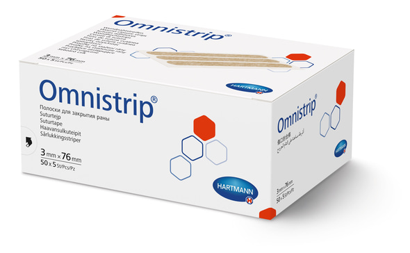Hartmann Omnistrip® Wundnahtstreifen 3 x 76 mm - 250 Stück