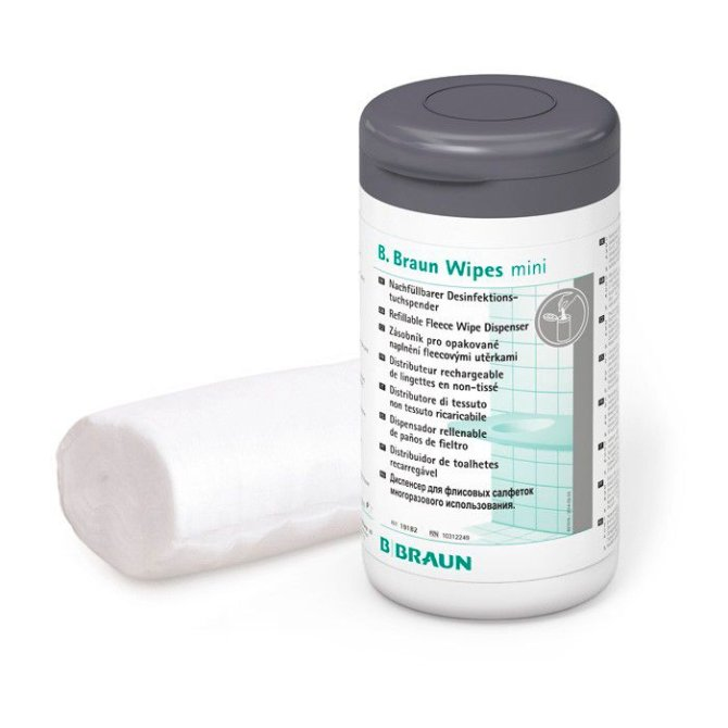 B.Braun Wipes mini ECO, Vliesrolle mit 60 Tüchern