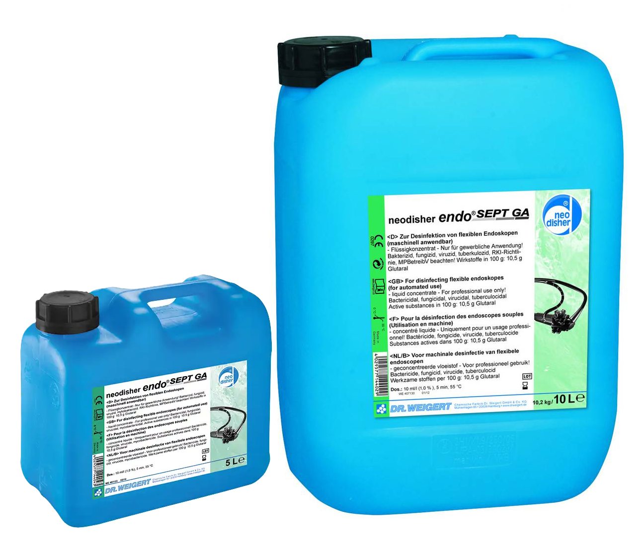 Dr. Weigert neodisher endo® SEPT GA Flüssigkonzentrat zur Endoskopaufbereitung 5.0 L - 1 Stück