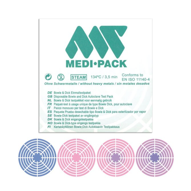 Medi-Pack - Bowie & Dick Einmaltest - 20 Stück