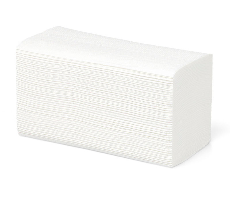 Faha Wepa V-Top Clou-Comfort Tücher - 25 x 23 cm - weiß V-Falz - 3200 Stück