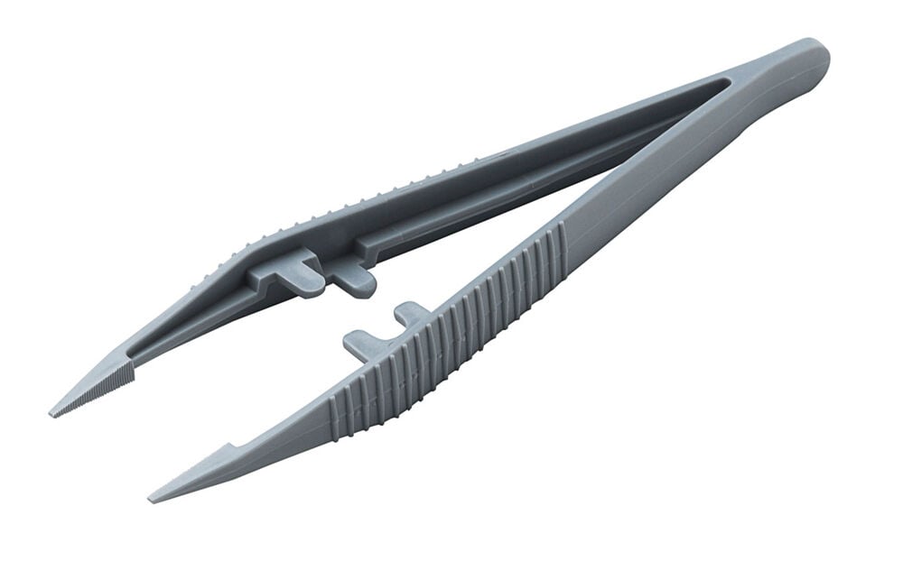 Hartmann MediSet® Einmal-Pinzette fein 12,5 cm - grau - 25 Stück
