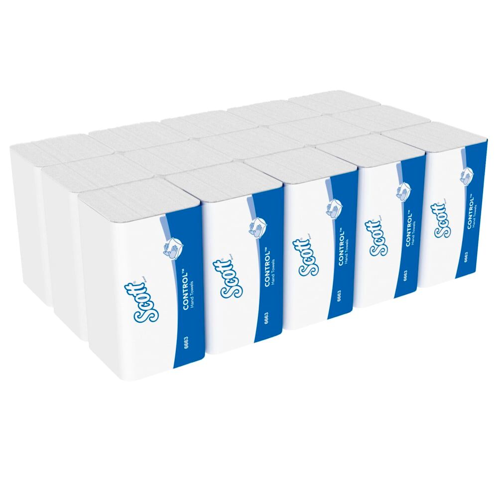Kimberly-Clark Scott® Control™ mit Interfold-Faltung - 31,5 cm x 20 cm - weiß - 3360 Stück
