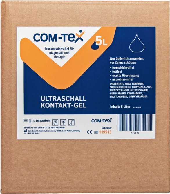 Ultraschallgel - COM-TeX - 5 Liter - Cubitainer