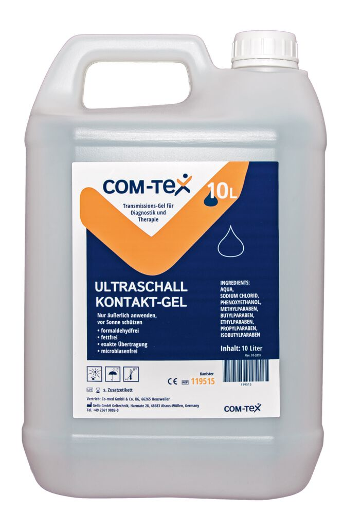 Ultraschallgel - COM-Tex - 10 Liter Kanister