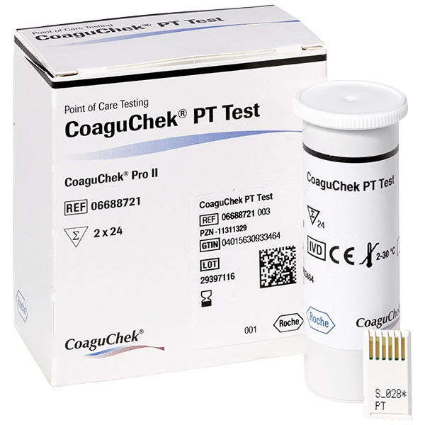 Roche CoaguChek PT Teststreifen für CoaguChek® Pro II - 48 Teste