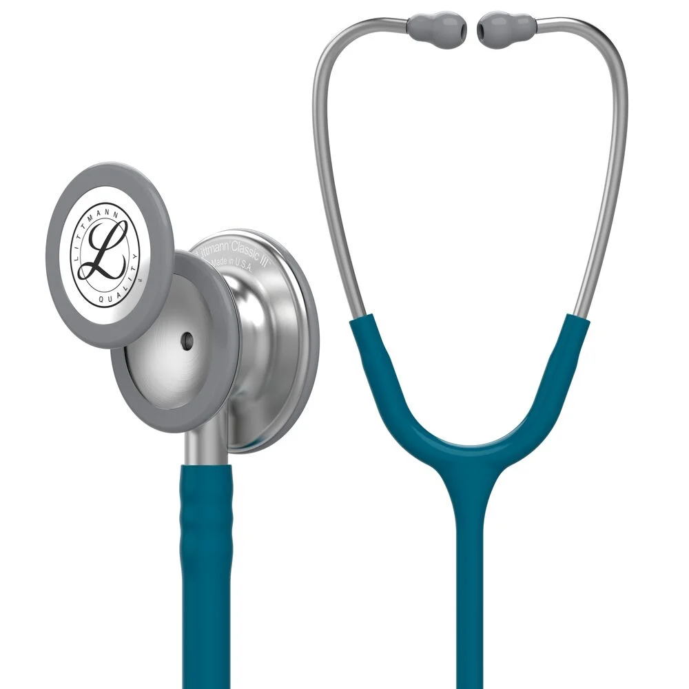 3M™ Littmann® Classic III Stethoskop karibikblau - 1 Stück