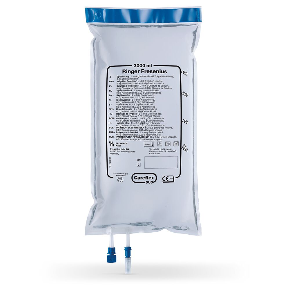 Fresenius Ringer Isotone Lösung Careflex® Duo Beutel - 4 x 3000 ml