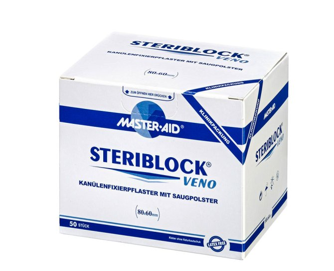 Trusetal Steriblock veno - Kanülenfixierung - 50 Stück
