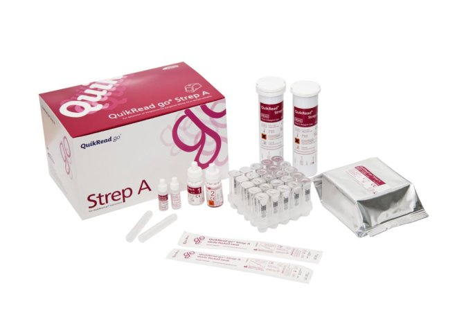 QuikRead go® Strep A Testkit - 50 Stück