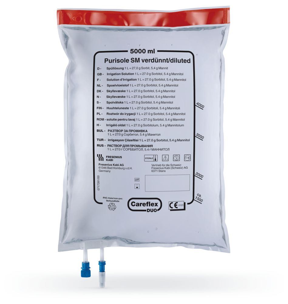 Fresenius Purisole® SM verdünnt Spüllösung Careflex® Duo Beutel, 2 x 5000 ml